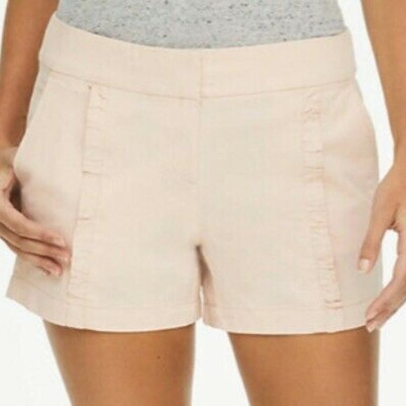 LOFT Pants - Loft Size 16 Pink Ruffle Womens Shorts 4" Inseam